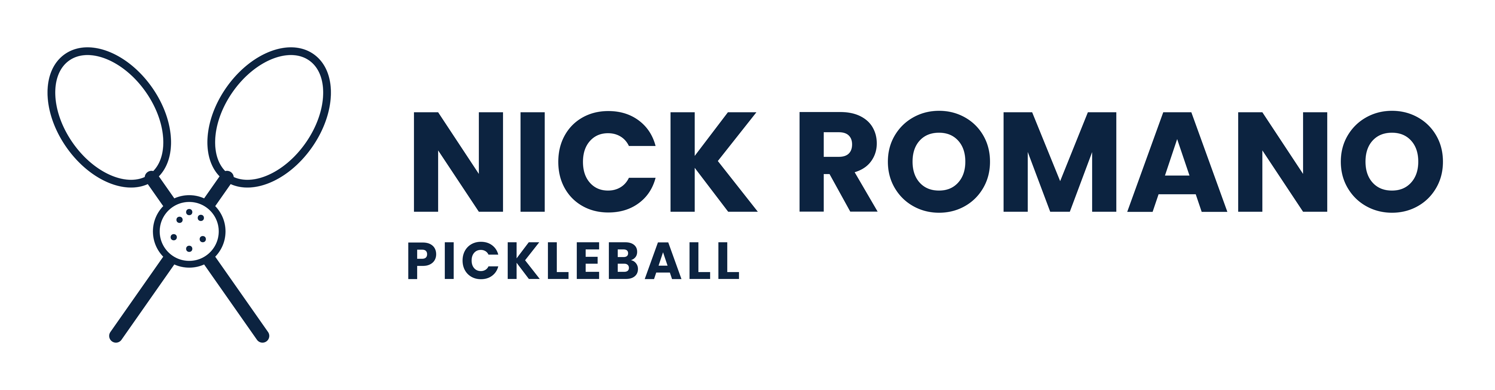 Nick Romano Pickleball logo